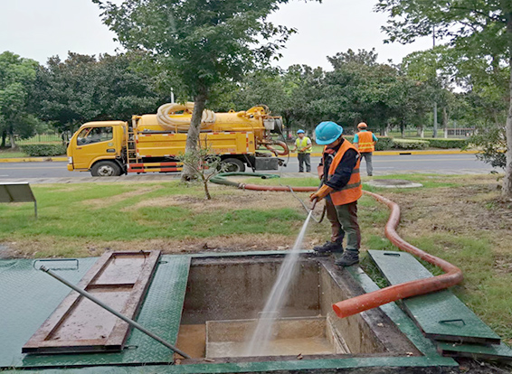 高坪化油池清理