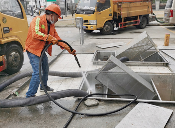 高坪隔油池清理